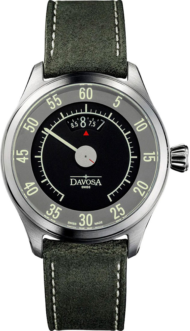 DAVOSA Newton Speedometer Automatic DAV.16158725, Black Dial