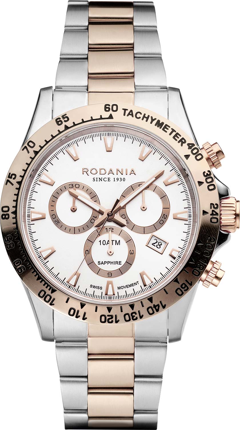 Rodania Davos R21006 Chronograph Quartz Watch