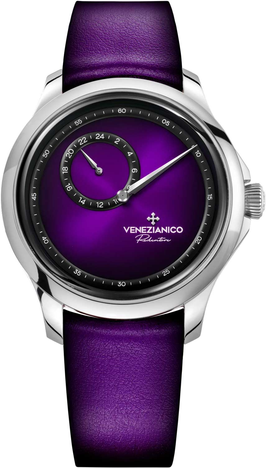 Venezianico Redentore Enigma 1221572, Automatic Purple Dial