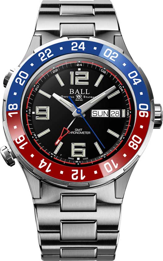 BALL Roadmaster Marine GMT DG3030B-S4C-BK, Limited Edition Chronometer