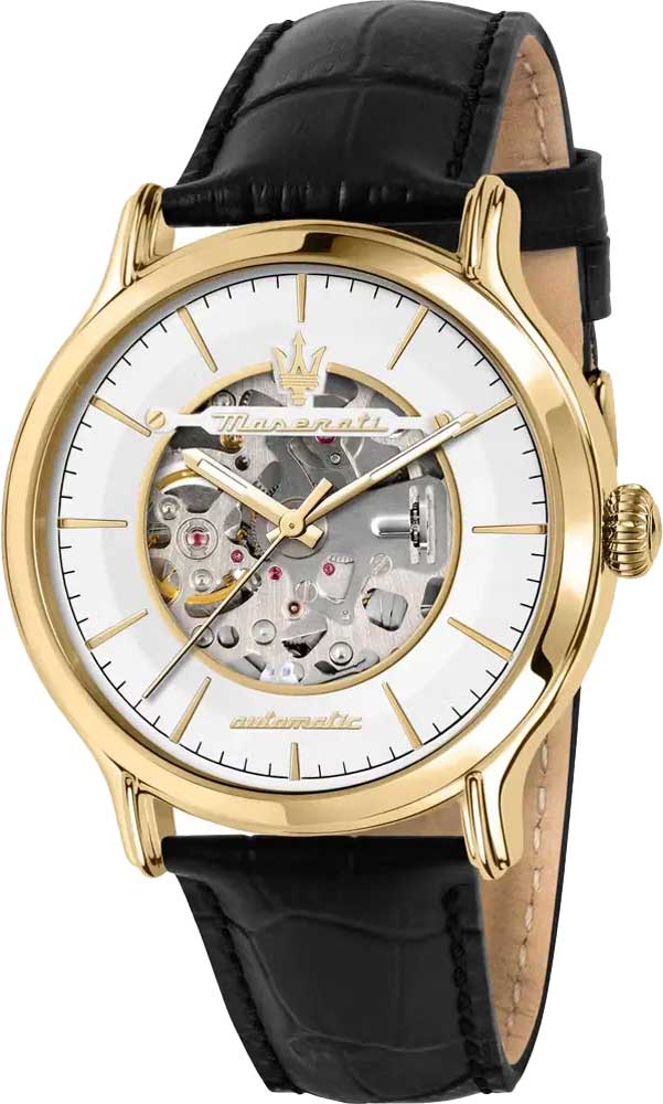 Maserati R8821118011 Automatic Skeleton Dial Men's Watch