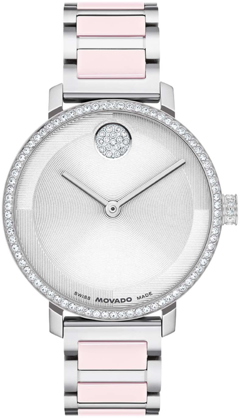 Movado Bold Evolution 3601300, Ladies' Steel and Ceramic Watch
