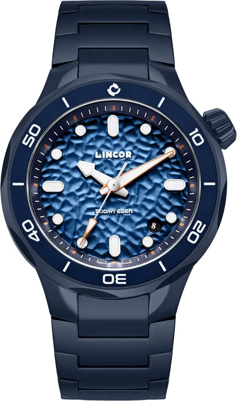 Lincor Nautilus 4132B-1, Automatic Dive Watch