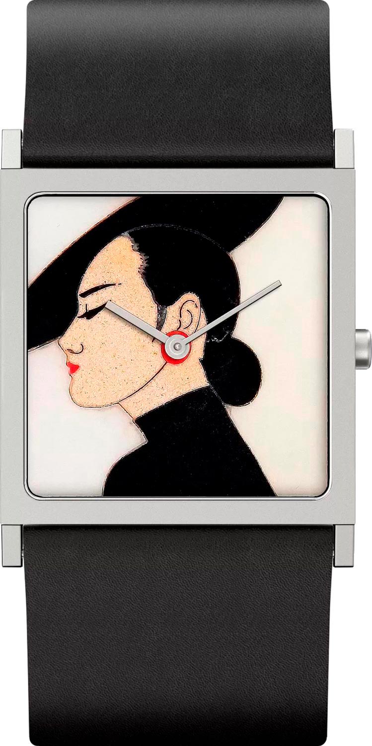 Briller AU-SS-105, Ichiro Tsuruta Art Deco Mosaic Watch