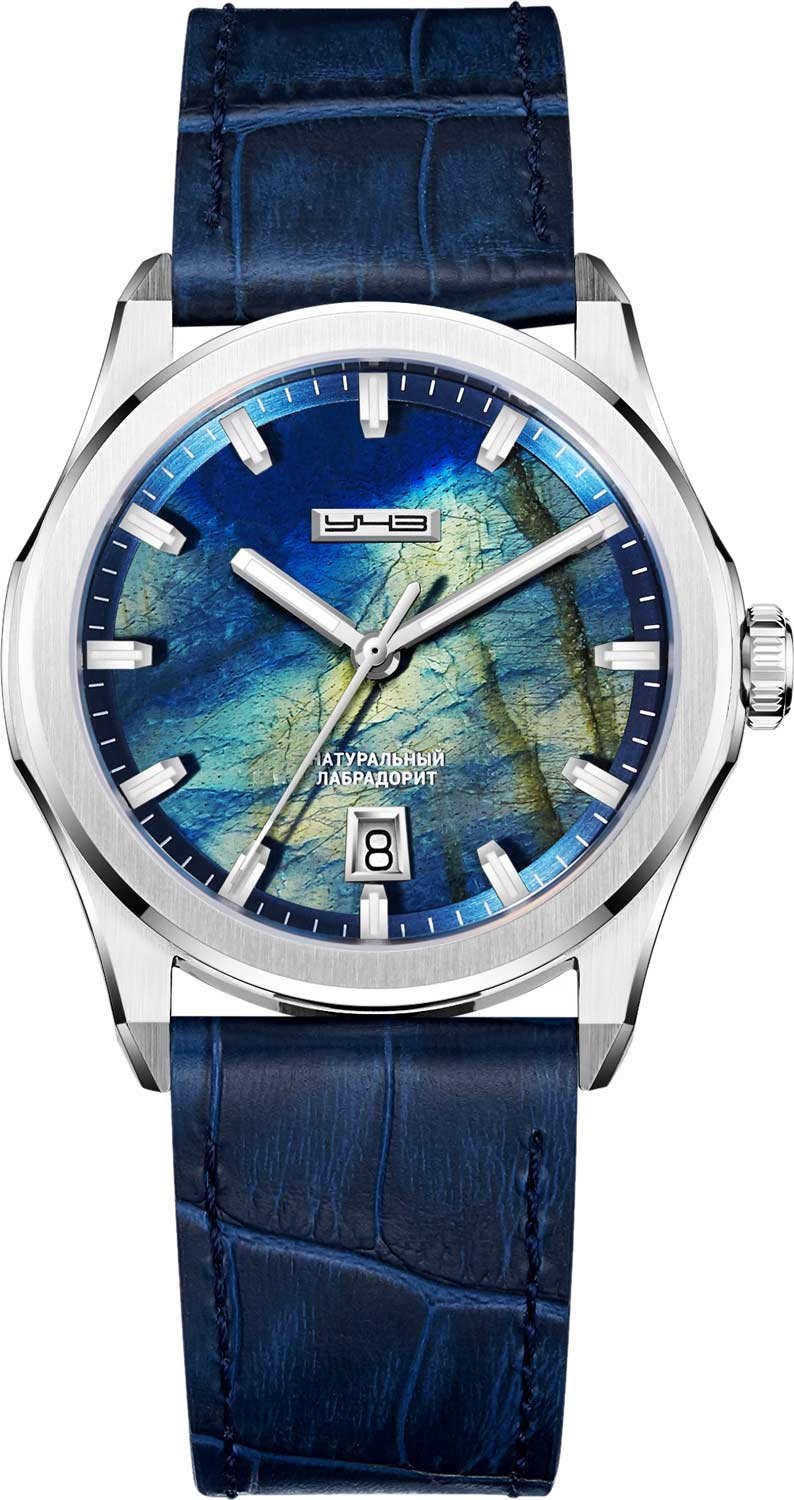 Uglich Watch Factory 4165L-4-LABRADORIT, Orologio automatico da uomo