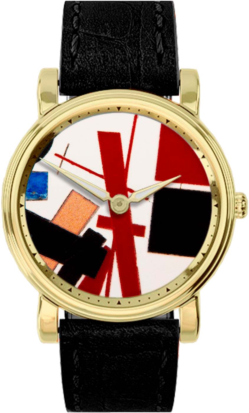 Briller Suprematism AU-RG-135, Art Dial Quartz Watch