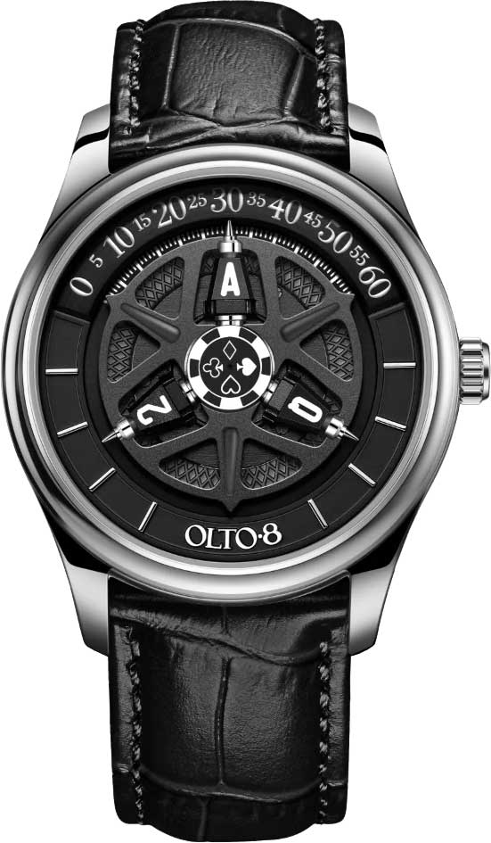 OLTO-8 King O5-1132-S03, Poker-inspired Automatic Watch