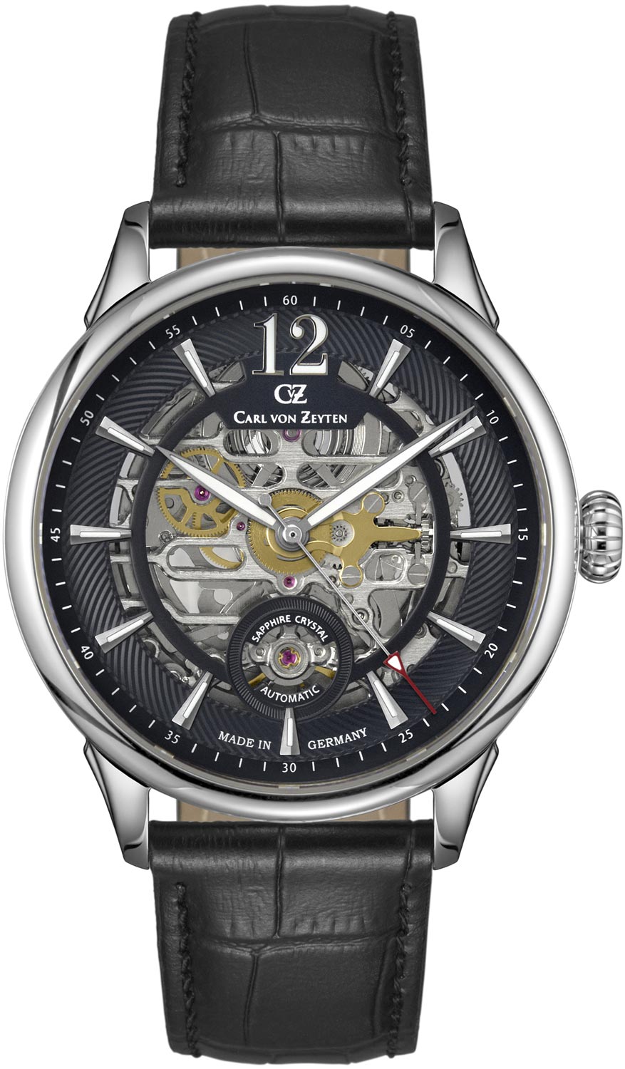 Carl von Zeyten CVZ0080BKS Squelette Automatique