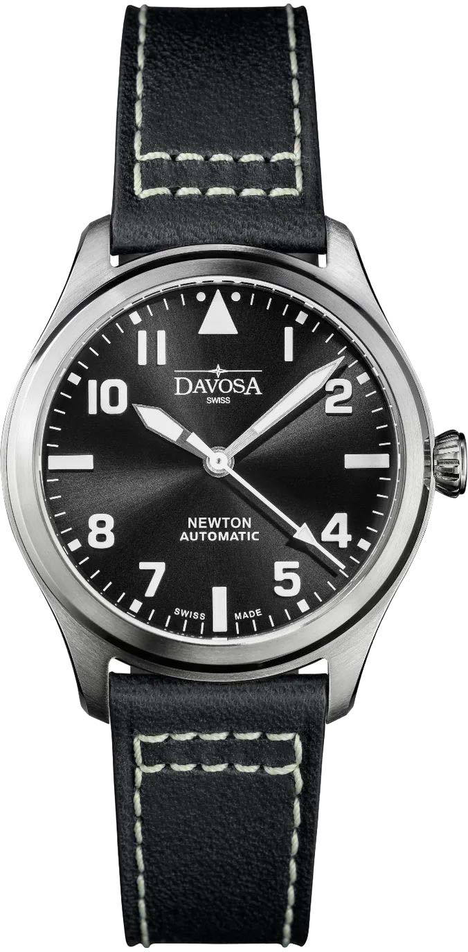 DAVOSA Newton Pilot Automatic DAV.16153055, Black Dial