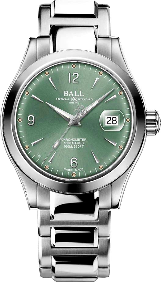 BALL Ohio Automatic NM9026C-S5CJ-GR, Green Dial 40mm