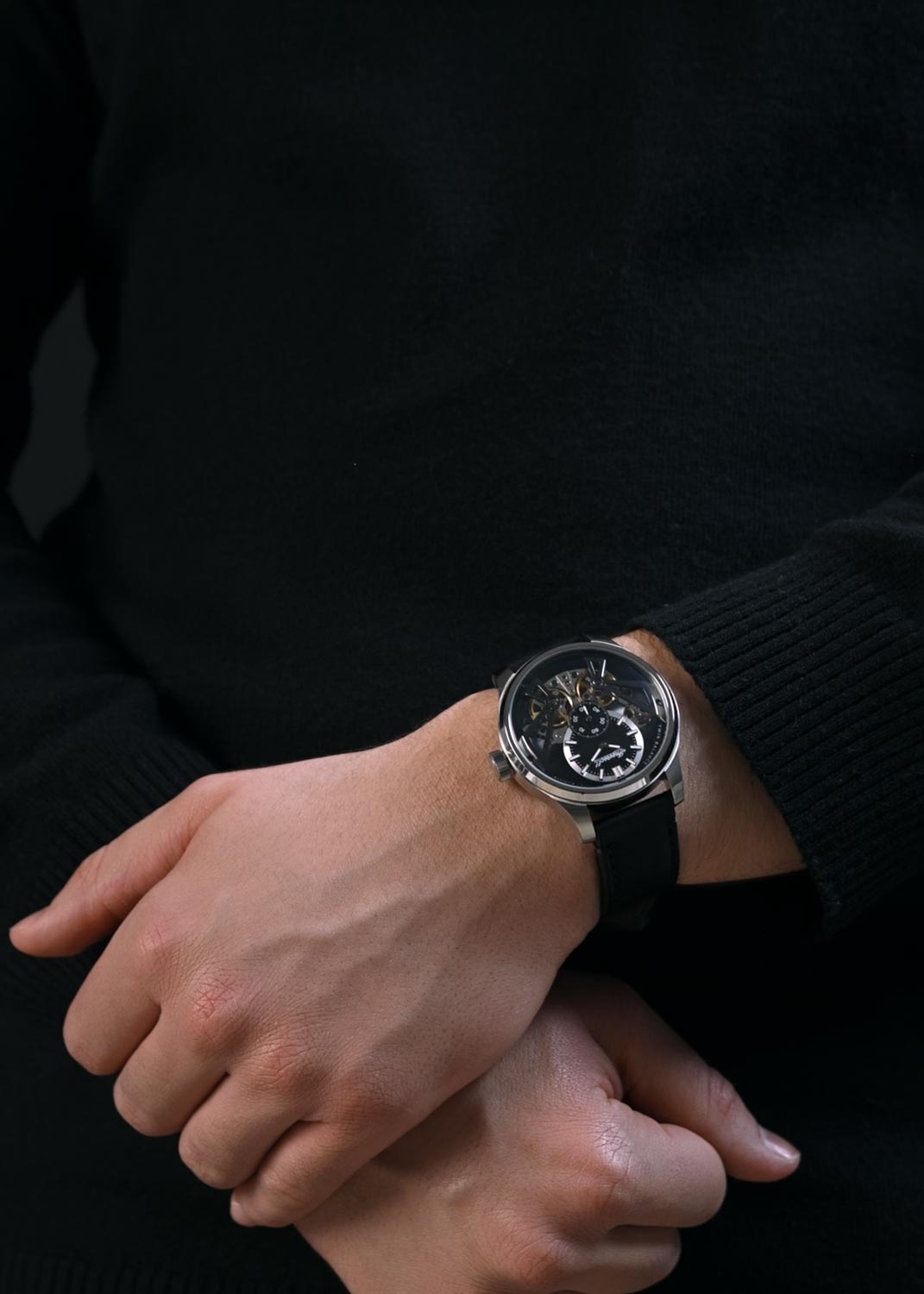 Ingersoll I16101 Automatic Black Dial Men's Watch