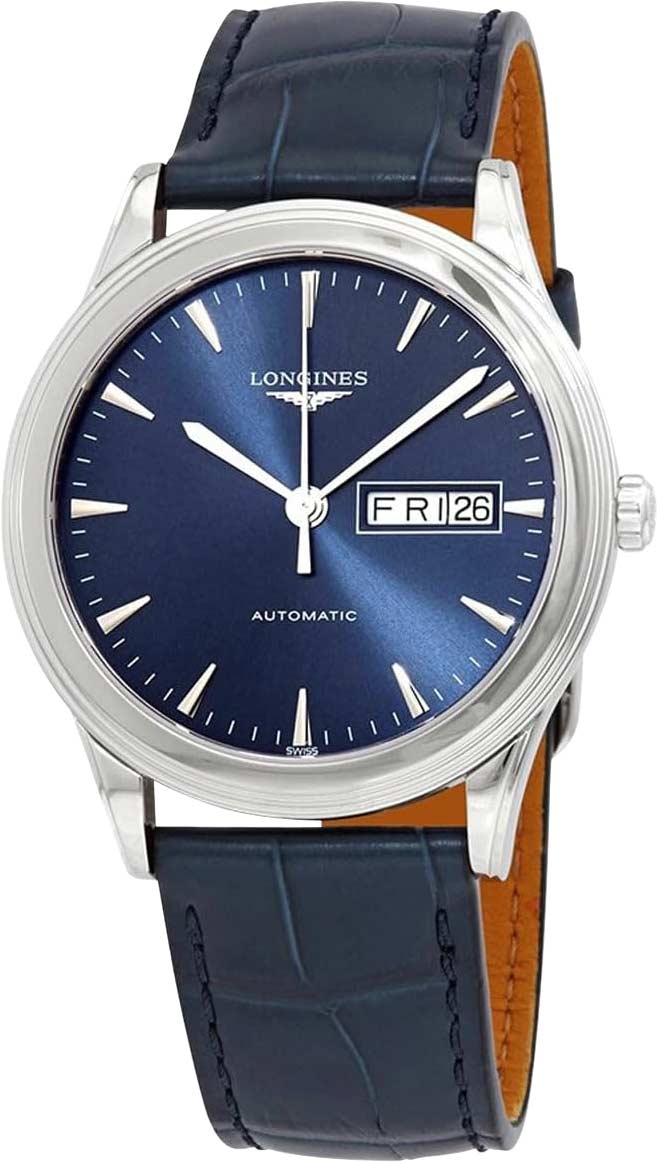 Longines Master Collection L4.899.4.92.2 Automatic Day-Date Blue Dial